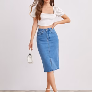 Women Denim Skirt