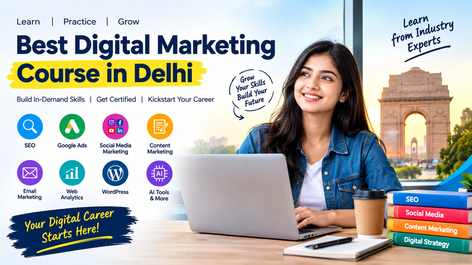 You are currently viewing Best Digital Marketing Course in Delhi: Learn the Skills to Build a Successful Digital Career